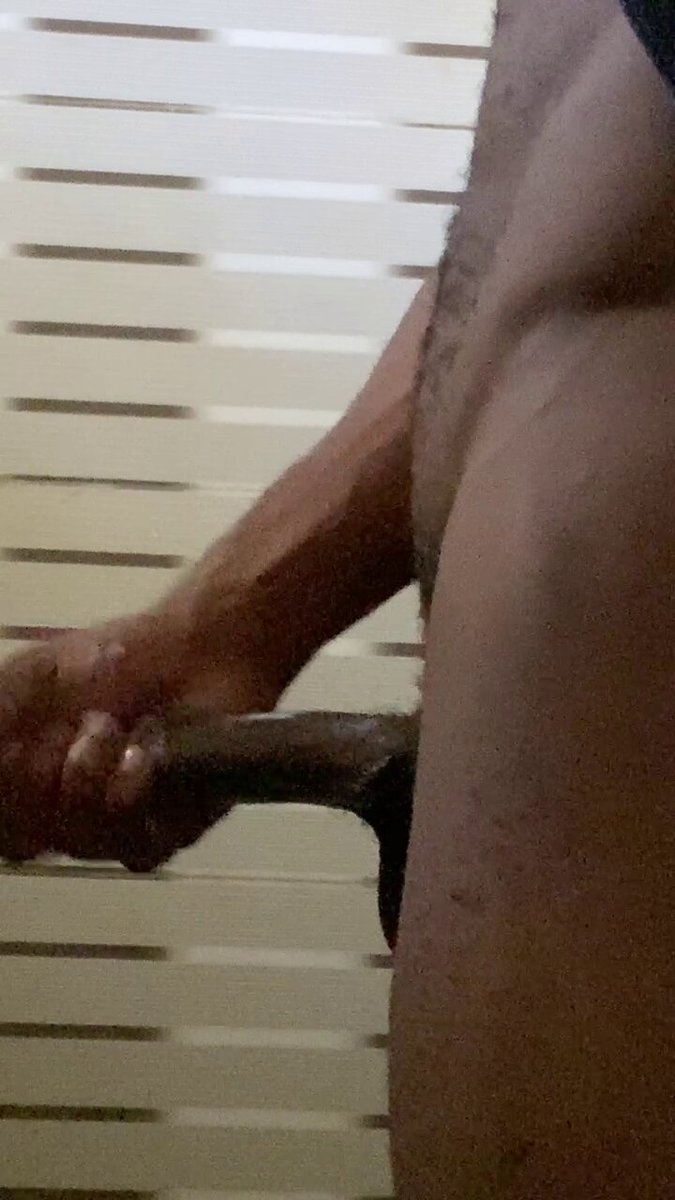 Man masturbates