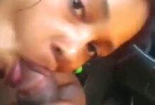 Lick his dick in the car
