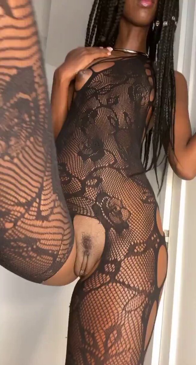 Slender with tight pussy