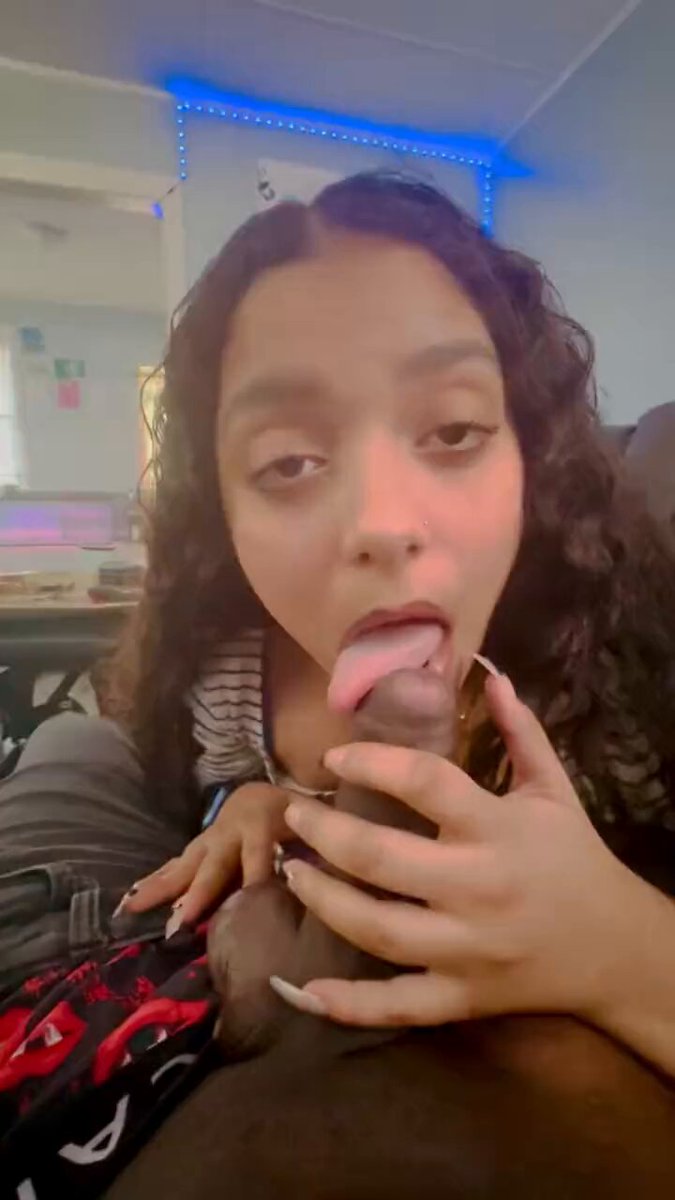 Make him cum licking his dick