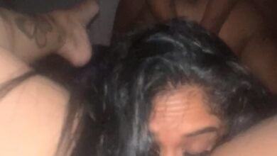 Mouth and pussy filled