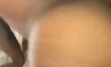 Pulling her hard while fucking hard