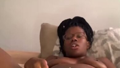 Rose tongue touched her clit