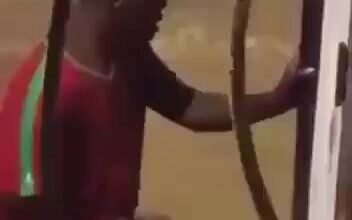 Guy caught on camera masturbating