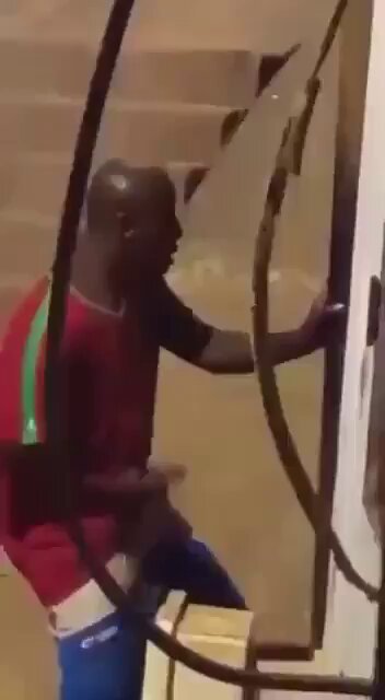 Guy caught on camera masturbating