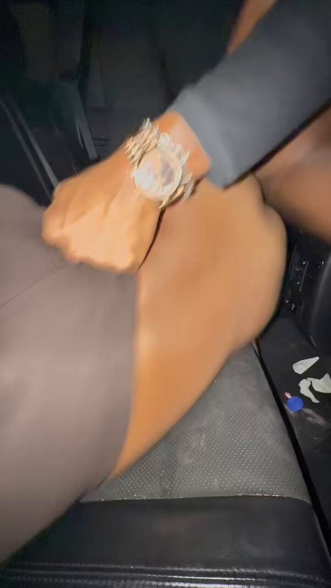 Fucking her hard in the car