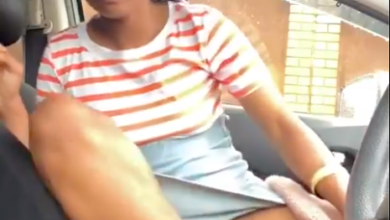 Nadia TV flashes her pussy again