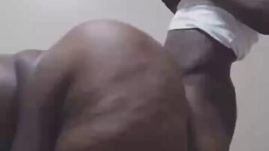 Fat ass took off my condom