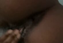 Fingering both her holes