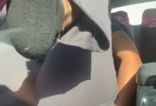 Playing with her pussy