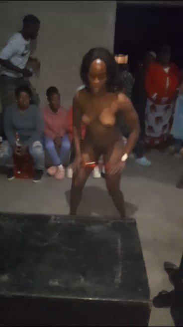 Young Zodwa Mazingelele takes off her panties