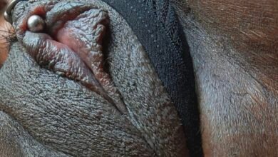 Ebony pussy ring