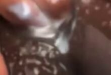 Fingers circling that clit